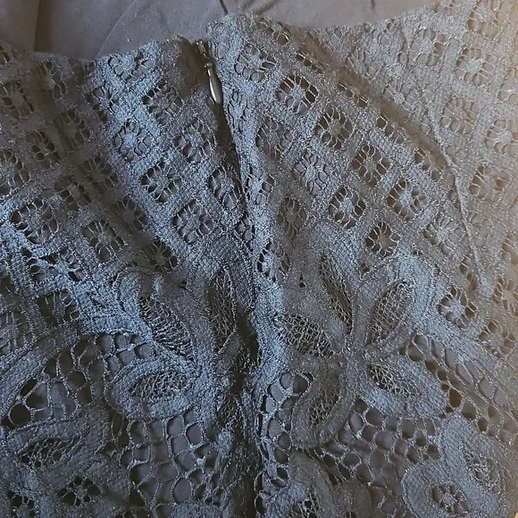 Free People Dreamy Days Floral Lace Cotton Blend Mini Skirt 6 - Picture 3 of 6